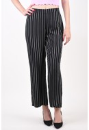 Pantaloni Dama Sunday 6635 Black/White Stripe